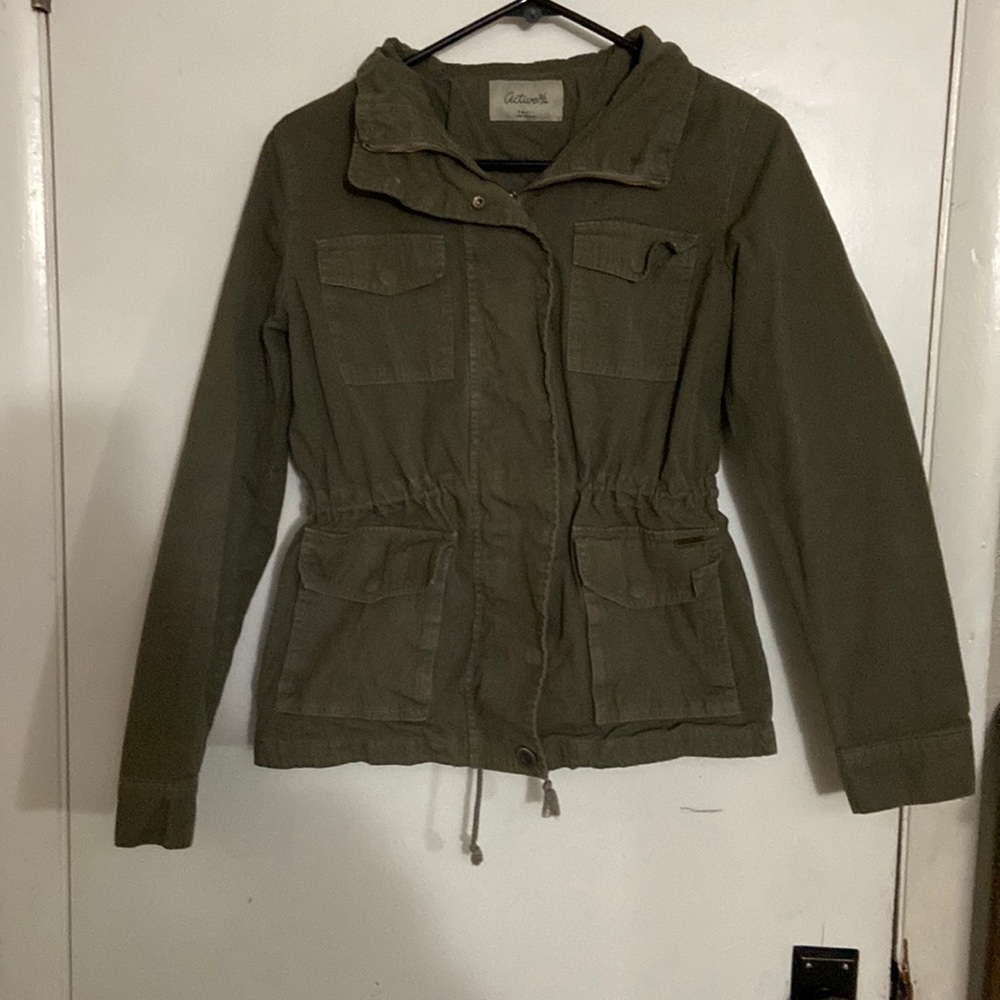 Green jacket good condition been worn 3 times.